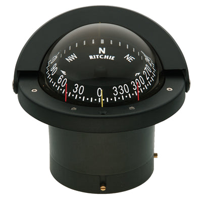 Ritchie FN-203 Navigator Compass - Flush Mount - Black [FN-203] - Bulluna.com