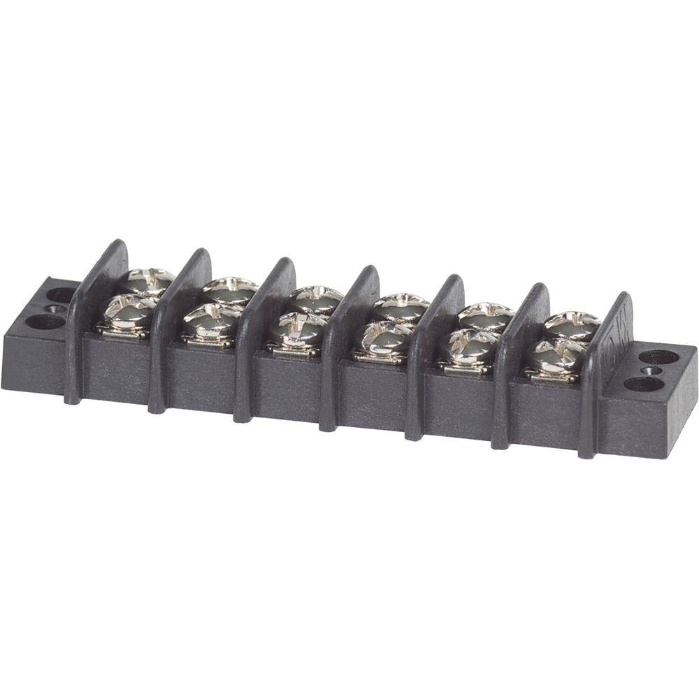 Blue Sea 2406 Terminal Block 20AMP - 6 Circuit [2406] - Bulluna.com