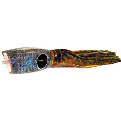 Black Bart Braziliano Heavy Tackle Lure - Brown Gold Orange/Gold Dot - Bulluna.com