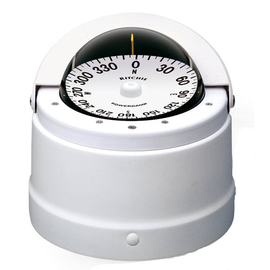 Ritchie DNW-200 Navigator Compass - Binnacle Mount - White [DNW-200] - Bulluna.com