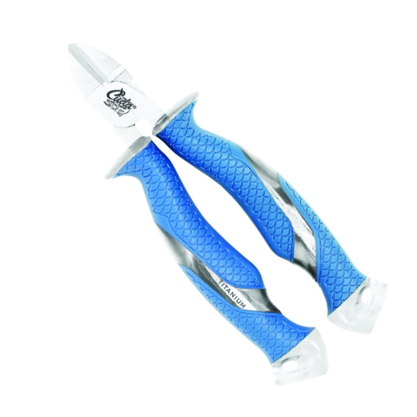 Cuda 18827 6.75 Inch Titanium Bonded Diagonal Wire Cutter - Bulluna.com