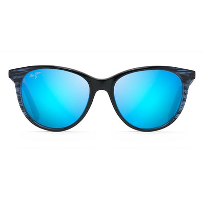 Maui Jim Cathedrals Blue Black Stripe - Blue Hawaii Sunglasses - Bulluna.com