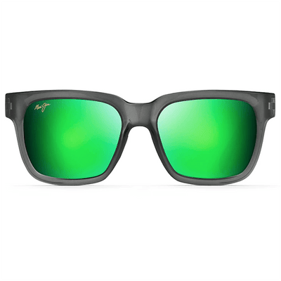 Maui Jim Mongoose Translucent Grey - Maui Green Sunglasses - Bulluna.com