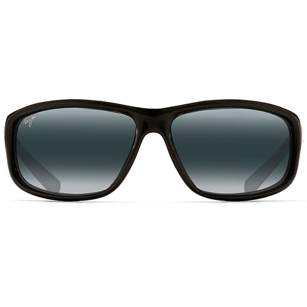 Maui Jim Spartan Reef Gloss Black - Neutral Grey Sunglasses - Bulluna.com
