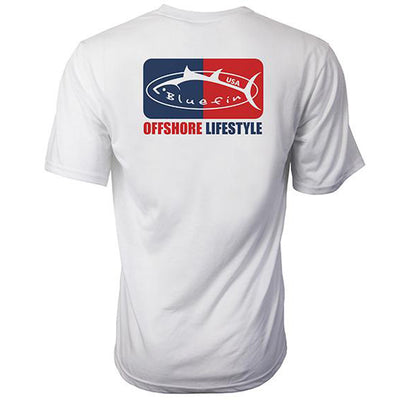 Bluefin USA Offshore Lifestyle Short Sleeve Sun Shirt - Bulluna.com