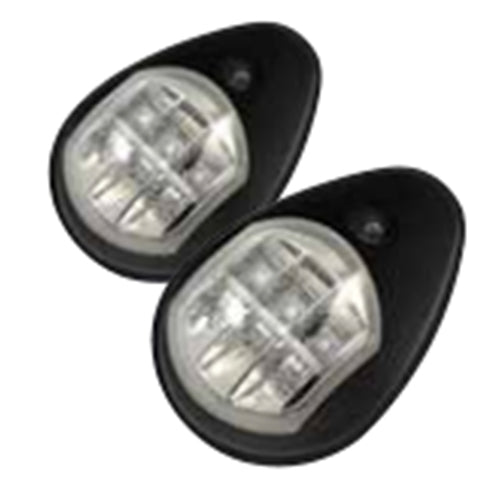 Marpac L.E.D. Advantage Side Lights - Vertical Mount - Black - Bulluna.com
