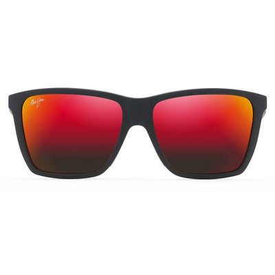 Maui Jim Cruzem Matte Black - Hawaii Lava Sunglasses - Bulluna.com