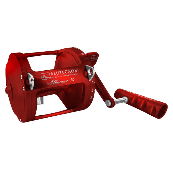 Alutecnos Albacore 80 One Speed Conventional Reel - Red