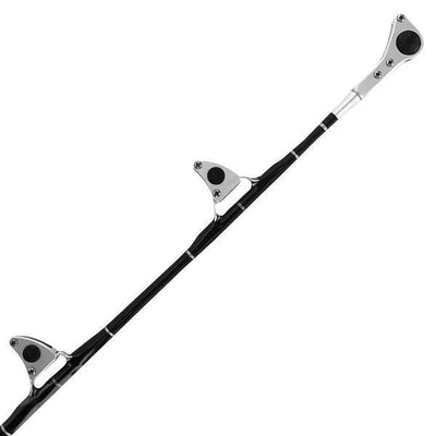 Alutecnos Albacore 20-30 Pound 2 Piece 5 Feet 7 Inch Stand Up Trolling Rod With Rollers - Straight Butt - Bulluna.com