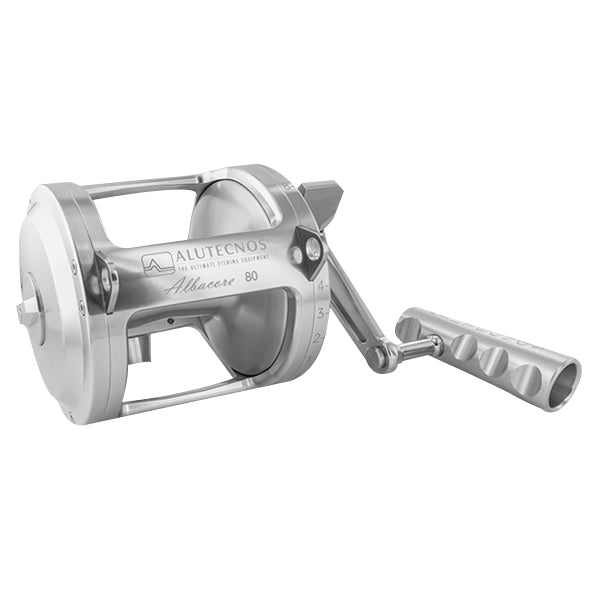 Alutecnos Albacore 80 One Speed Conventional Reel - Silver
