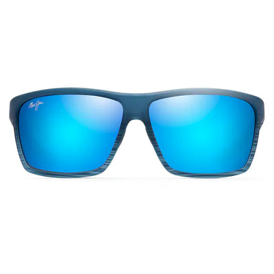 Maui Jim Alenuihaha Blue Black Stripe - Blue Hawaii Sunglasses - Bulluna.com