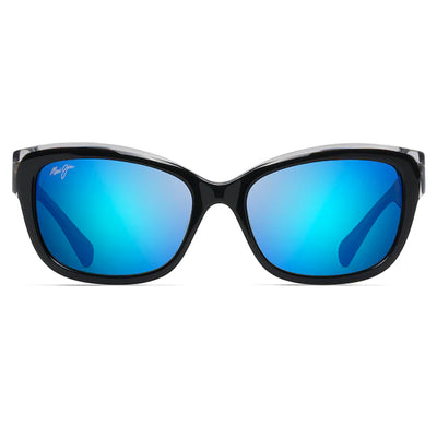 Maui Jim Plumeria Black With Crystal - Blue Hawaii Sunglasses - Bulluna.com