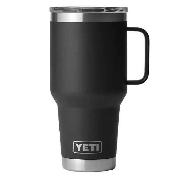 Yeti 30 Ounce Travel Mug With Strong Lid - Black