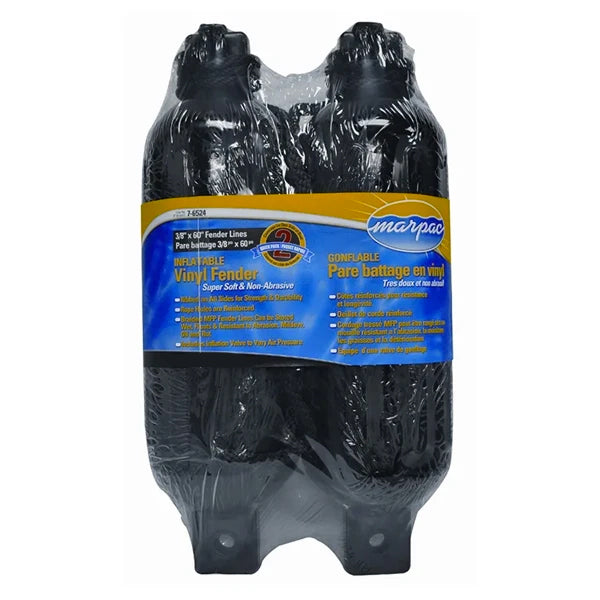 Marpac Fender Quick Pack - 5-1/2 x 20 Inches - Black - Bulluna.com