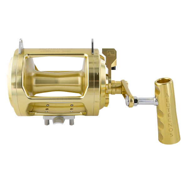 Alutecnos Albacore 50/80 Wide One Speed Conventional Reel - Gold