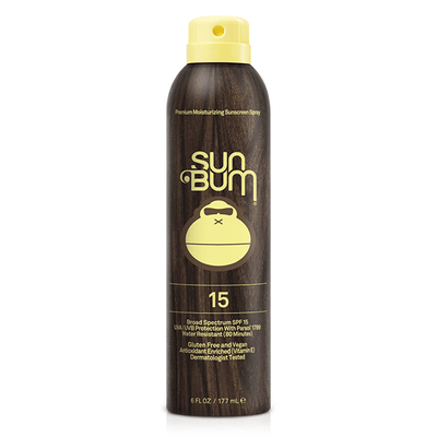 Sun Bum Original SPF 15 Sunscreen Spray - 6 Ounces - Bulluna.com