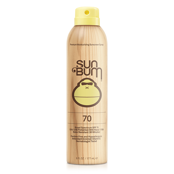 Sun Bum Original SPF 70 Sunscreen Spray - 6 Ounces - Bulluna.com