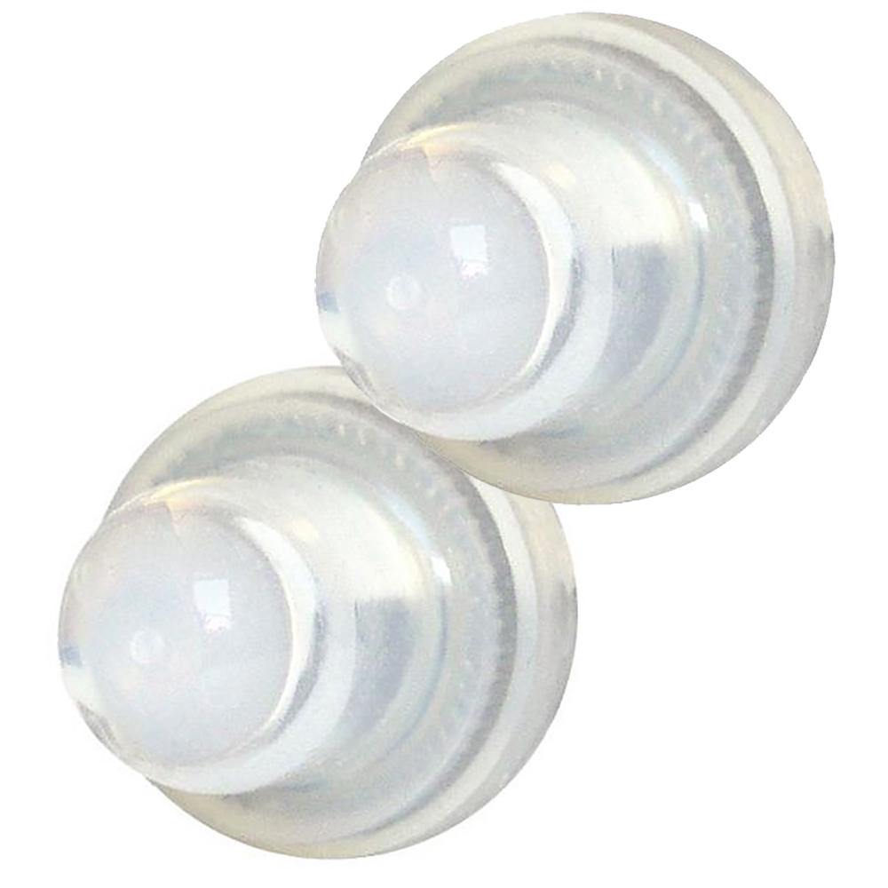 Blue Sea 4135 Push Button Reset Only Circuit Breaker Boot - Clear- 2-Pack [4135] - Bulluna.com