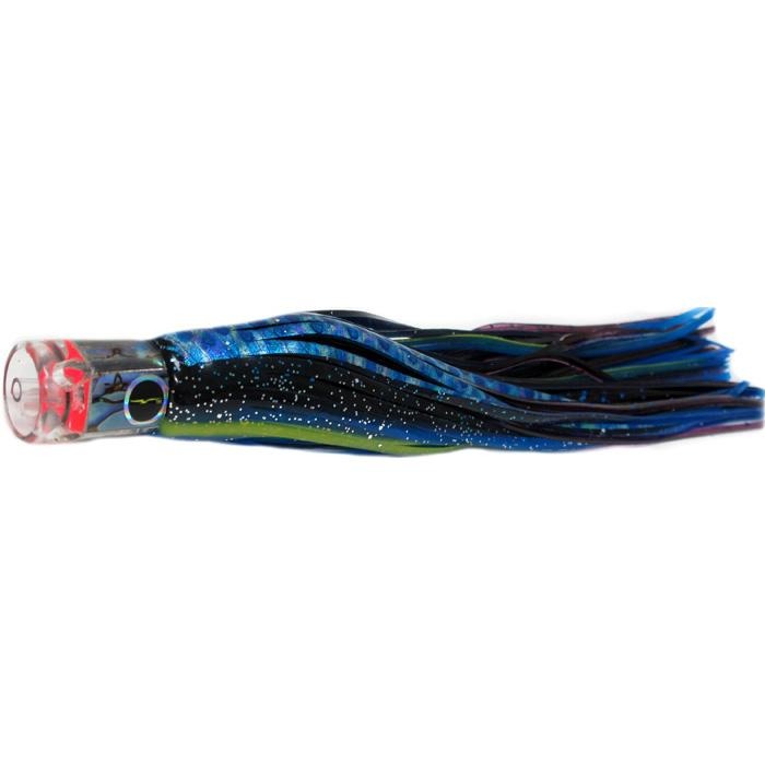 Black Bart El Squid Junior Light Tackle Lure - Black Blue Dot/Purple Fleck - Bulluna.com