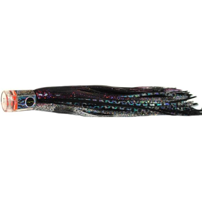 Black Bart El Squid Junior Light Tackle Lure - Purple/Black Dot - Bulluna.com