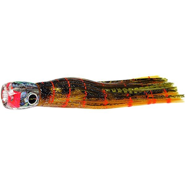 Black Bart Cabo Prowler Light Tackle Lure - Brown Gold Orange/Gold Dot - Bulluna.com