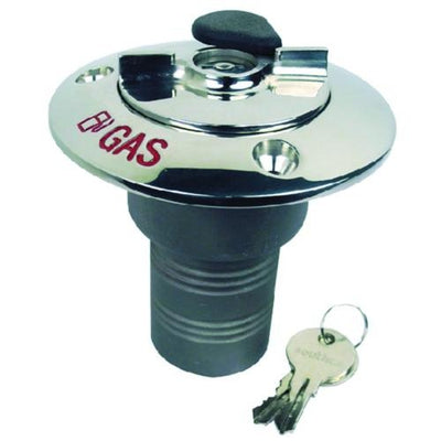 Seachoice Stainless Steel Gas Fill With Locking Cap - Includes 2 Keys - Bulluna.com