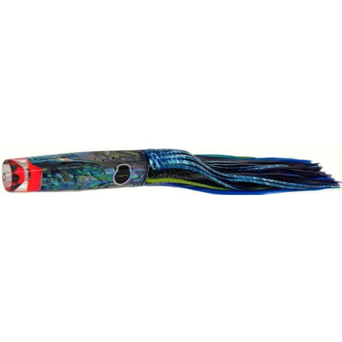 Black Bart Crooked Island Candy Medium Heavy Tackle Lure - Black Blue Dot/Purple Fleck - Bulluna.com