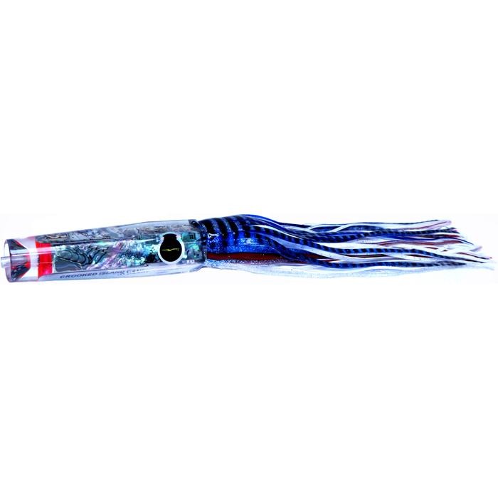 Black Bart Crooked Island Candy Medium Heavy Tackle Lure - Blue/White - Bulluna.com