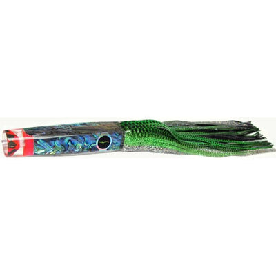 Black Bart Crooked Island Candy Medium Heavy Tackle Lure - Green Dot/Black Dot - Bulluna.com