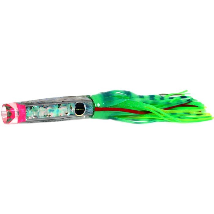 Black Bart Crooked Island Candy Medium Heavy Tackle Lure - Glow/Green Chartreuse - Bulluna.com