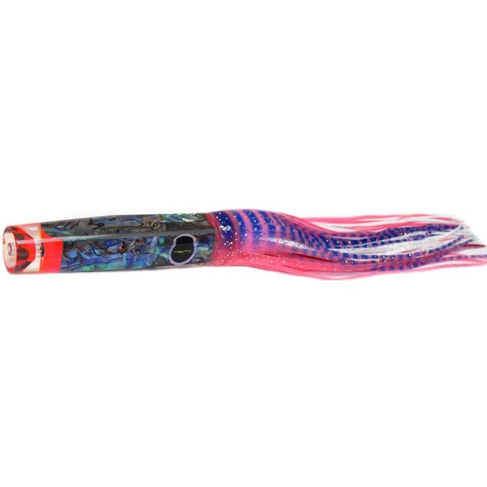 Black Bart Crooked Island Candy Medium Heavy Tackle Lure - Pink Tiger/White - Bulluna.com