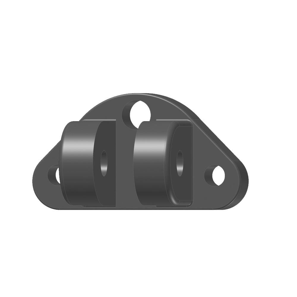 Lenco Compact Upper Mounting Bracket - 2 Screws 1 Wire [50225-001D] - Bulluna.com