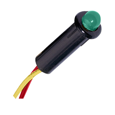 Paneltronics LED Indicator Light - Green - 120 VAC - 5/32" [048-022] - Bulluna.com