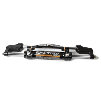 Dometic Pro Front Mount Outboard Hydraulic Cylinder - Black - Bulluna.com