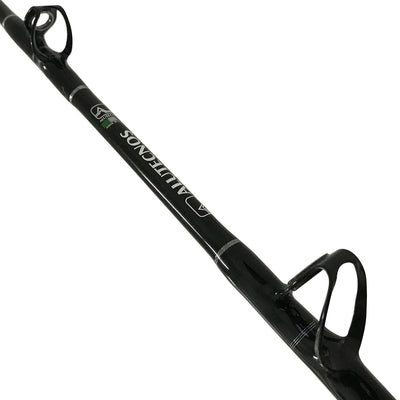 Alutecnos Albacore 6-20 Pound 2 Piece 5 Feet 7 Inch Stand Up Trolling Rod With Guides - Straight Butt - Bulluna.com