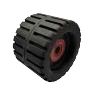 Tough Guy Wobble Roller - Smooth With Washer - 3" Wide - Shaft Diameter 1/2”