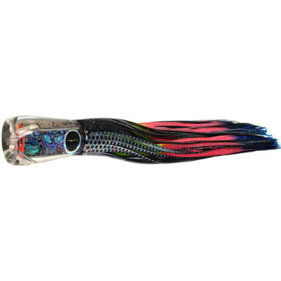 Black Bart Oz Prowler Medium Heavy Tackle Lure - Black Dot/Rainbow - Bulluna.com