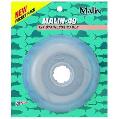 Malin 7 x 7 Stainless Steel Cable Leader - Bulluna.com