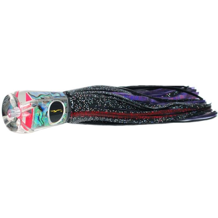 Black Bart Cairns Prowler Medium Tackle Lure - Black Red/Purple Fleck - Bulluna.com