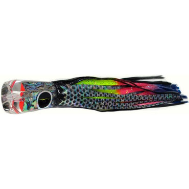 Black Bart Cairns Prowler Medium Tackle Lure - Black Dot/Rainbow