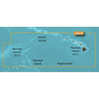 Garmin BlueChart g3 Vision HD - VUS027R - Hawaiian Islands - Mariana Islands - microSD/SD [010-C0728-00] - Bulluna.com