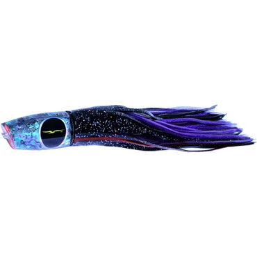 Black Bart Big Rock Plunger Medium Heavy Tackle Lure - Black Red/Purple Fleck