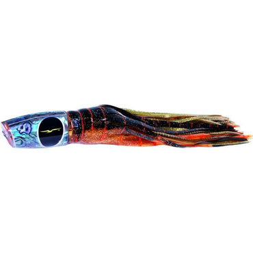 Black Bart Big Rock Plunger Medium Heavy Tackle Lure - Brown Gold Orange/Gold Dot