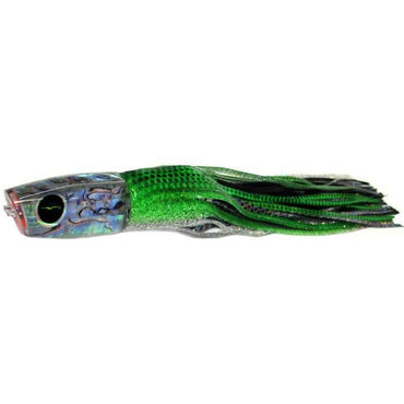 Black Bart Big Rock Plunger Medium Heavy Tackle Lure - Green Dot/Black Dot
