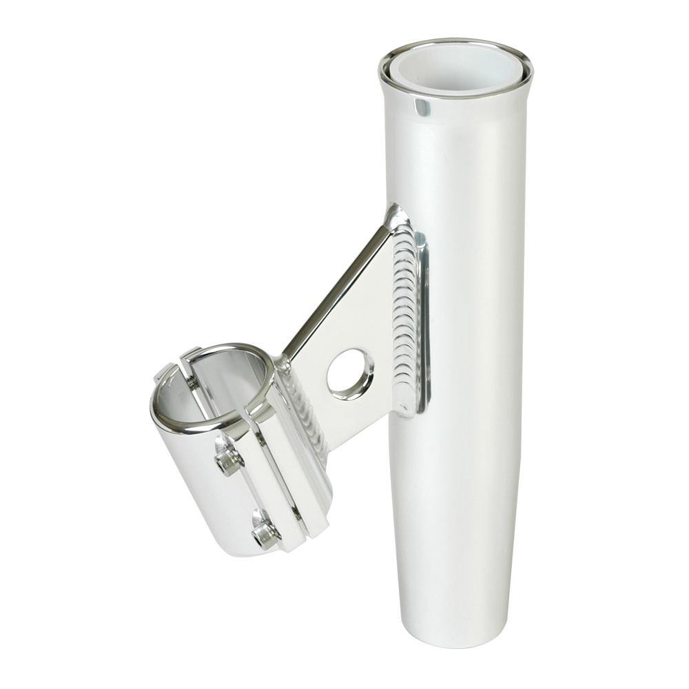 Lee's Clamp-On Rod Holder - Silver Aluminum - Vertical Mount - Fits 1.660" O.D. Pipe [RA5003SL] - Bulluna.com