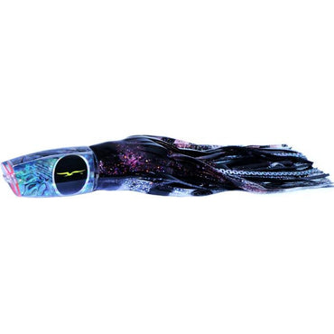 Black Bart Big Rock Plunger Medium Heavy Tackle Lure - Purple/Black Dot