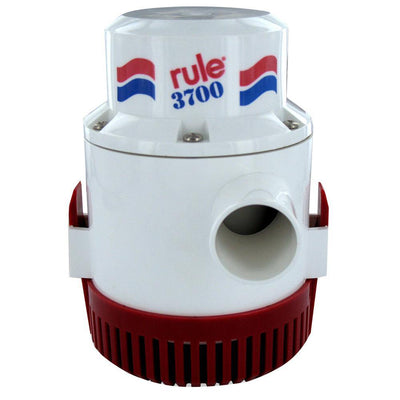 Rule 3700 G.P.H. Bilge Pump Non Automatic 12V [14A] - Bulluna.com