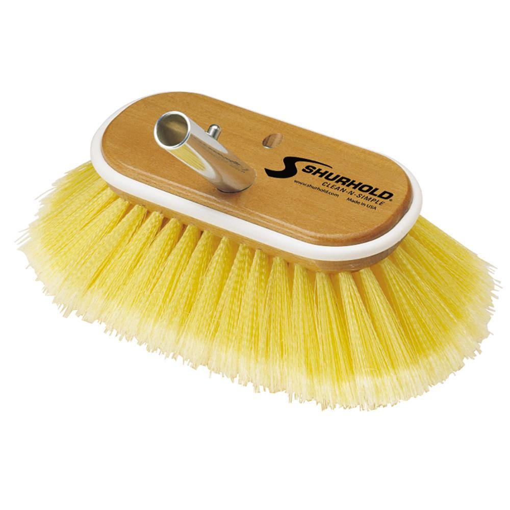 Shurhold 6" Polystyrene Soft Bristles Deck Brush [960] - Bulluna.com