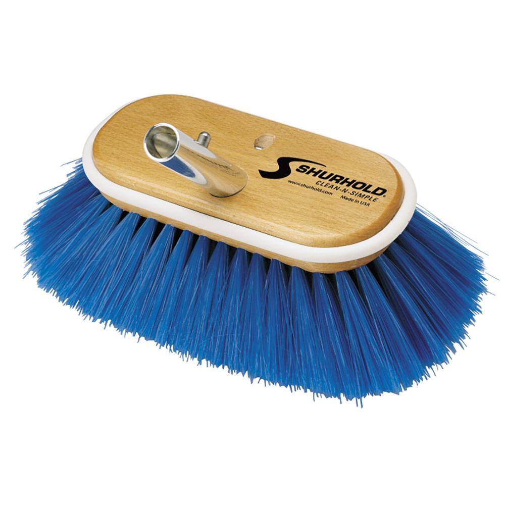 Shurhold 6" Nylon Extra Soft Bristles Deck Brush [970] - Bulluna.com