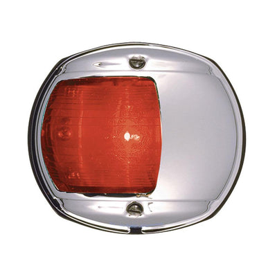 Perko LED Side Light - Red - 12V - Chrome Plated Housing [0170MP0DP3] - Bulluna.com